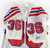1990s New England Patriots Richardson #36 Game Issued White Jersey L 485