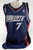 2006-07 Charlotte Bobcats Primoz Brezec #7 Game Issued Navy Jersey 56 986