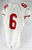 2015 San Francisco 49ers #6 Game Issued White Jersey 40 515