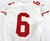 2015 San Francisco 49ers #6 Game Issued White Jersey 40 515