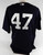 2017 New York Yankees Jon Niese #47 Game Used Navy Jersey ST Patch 48 031