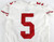 2013 San Francisco 49ers #5 Game Issued White Jersey 42 513