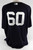 2017 New York Yankees Mike Harkey #60 Game Issued Navy Jersey ST Patch 52 045