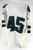 1990s Philadelphia Eagles #45 Game Issued White Jersey 46 214