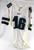 1996 Philadelphia Eagles Cedric Zachery #16 Game Issued White Jersey 46 228
