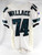 1996 Philadelphia Eagles Steve Wallace #74 Game Issued White Jersey 48 242