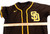 2020-24 San Diego Padres Schlichtholz #56 Game Used Brown Jersey TB ST BP 52 545
