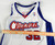 2000-01 Los Angeles Clippers Brian Skinner #32 Game Used White Jersey 52 788