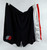 2004-06 Portland Trailblazers #10 Game Used Black Basketball Shorts 52 0454