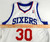 2011-12 Philadelphia 76ers Royce White #30 Game Issued White Jersey 2XL 933