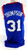 2013-14 Philadelphia 76ers Hollis Thompson #31 Game Issued Blue Jersey Iverson P