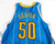 2010-11 New Orleans Hornets Emeka Okafor #50 Game Issued Blue Jersey 3XL 957