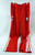 2011-12 Philadelphia 76ers #18 Game Used Red Basketball Warm Up Pants L 0337
