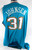 2004-05 New Orleans Hornets Britton Johnsen #31 Game Issued Blue Jersey 50 969
