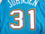 2004-05 New Orleans Hornets Britton Johnsen #31 Game Issued Blue Jersey 50 969