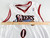 2002-03 Philadelphia 76ers Olden Polynice #0 Game Issued White Jersey 52 714