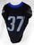 2022 Boise State Broncos #37 Game Used Black Jersey Football NP Rem 38 954