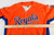 Burlington Royals #55 Game Used Orange Jersey Glen Raven Patch 46 798