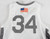 2020-21 Air Force Falcons #34 Game Used White Jersey Basketball L 218