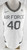 2021-22 Air Force Falcons #40 Game Used White Jersey Basketball M 219