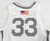 2020-21 Air Force Falcons #33 Game Used White Jersey Basketball L 221