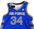 2022-23 Air Force Falcons #34 Game Used Blue Jersey Basketball L 224