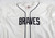 Florida Fire Frogs #10 Game Used White Jersey Braves Throwback XL 802