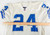 1998 Detroit Lions Kevin Abrams #24 Game Used White Jersey 44 0255