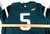 Mens Philadelphia Eagles Donovan McNabb #5 Authentic Green Jersey Reebok 2XL 40