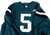 Mens Philadelphia Eagles Donovan McNabb #5 Authentic Green Jersey Reebok 2XL 40