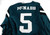 Mens Philadelphia Eagles Donovan McNabb #5 Authentic Green Jersey Reebok 2XL 40