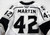 2023-24 Ontario Reign Max Martin #42 Game Issued White Jersey 56 456