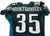 1996 Philadelphia Eagles Bill Montgomery #35 Game Issued Green Jersey 46 0241