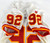 1994 Kansas City Chiefs #92 Game Issued White Jersey 75th NFL Patch 48 0315