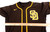 2020-24 San Diego Padres Stronach #43 Game Used Brown Jersey Throwback ST BP 53