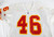1993 Kansas City Chiefs #46 Game Issued White Jersey 46 0280