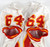 1993 Kansas City Chiefs Tom Ricketts #64 Game Issued White Jersey 0281