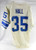 1980s Detroit Lions Alvin Hall #35 Game Used White Jersey 46 0246