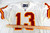 1997 Kansas City Chiefs #13 Game Issued White Jersey 40 0286