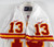 1997 Kansas City Chiefs #13 Game Issued White Jersey 40 0286