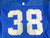 1994 Detroit Lions Daryl Porter #38 Game Used Blue Jersey 48 0247