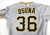 2020 Pittsburgh Pirates Jose Osuna #36 Game Issued Pos Used Grey Jersey 46 2