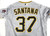2020 Pittsburgh Pirates Edgar Santana #37 Game Issued Grey Jersey 46 DP80732