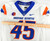 2019 Boise State Broncos #45 Game Used White Jersey Football NP Rem 42 869