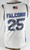 2022-23 Air Force Falcons #25 Game Used White Jersey Basketball L 233