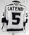 2022-23 Ontario Reign Joe Gatenby #5 Game Issued White Jersey 56 428