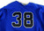 2000s Wilmington Blue Rocks #38 Game Used Blue Jersey 48 715