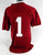 2000s Alabama Crimson #1 Game Issued Red Practice Jersey XL 0620