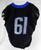 2023 Boise State Broncos #61 Game Used Black Jersey Football NP Rem 50 963