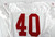 2010 San Francisco 49ers Chris Maragos #40 Game Issued White Practice Jersey XL5